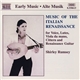 Shirley Rumsey - Music Of The Italian Renaissance